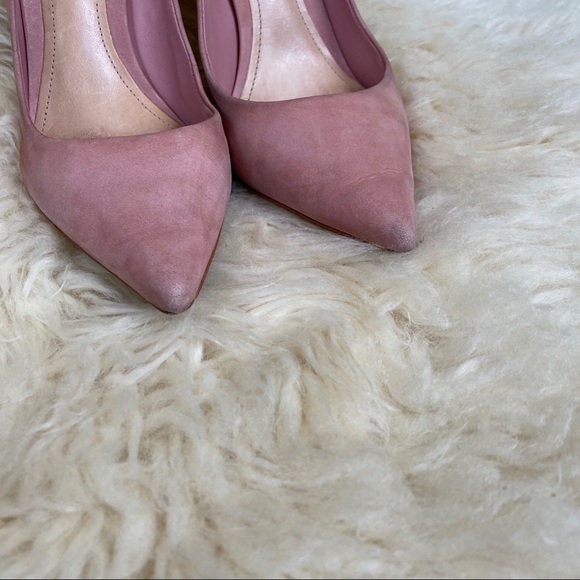 Schutz Pink Blasiana Bow Point Toe Pumps 7.5 - Picture 9 of 10